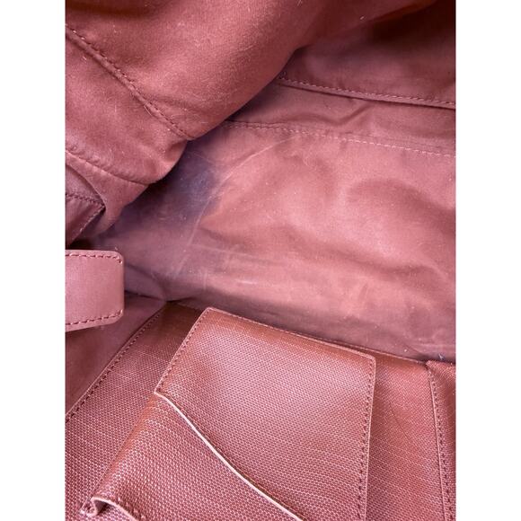 DAGNE DOVER Red Leather SIGNATURE LEGEND TOTE - Picture 11 of 11